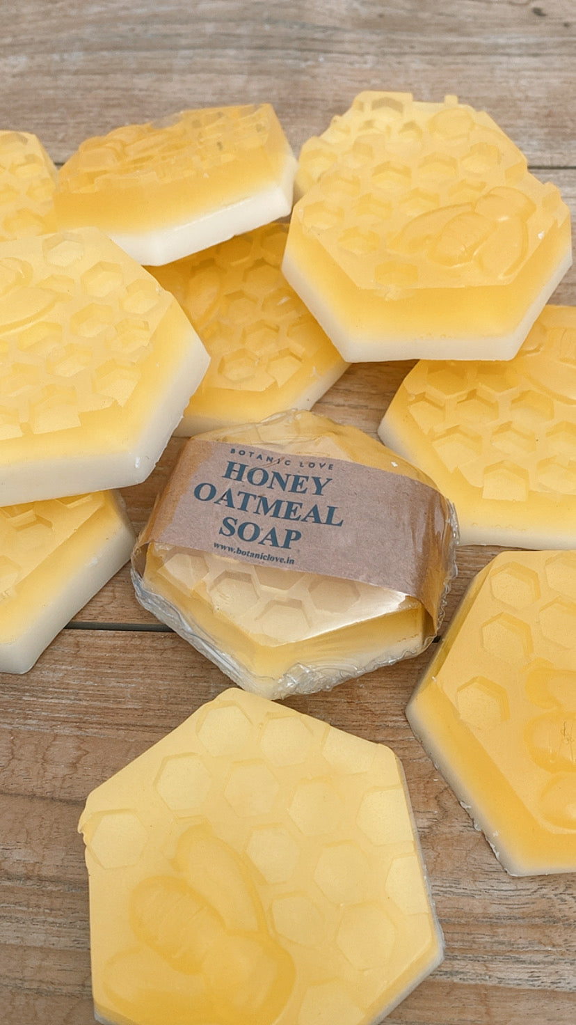 Honey Oatmeal Soap for Sensitive Skin