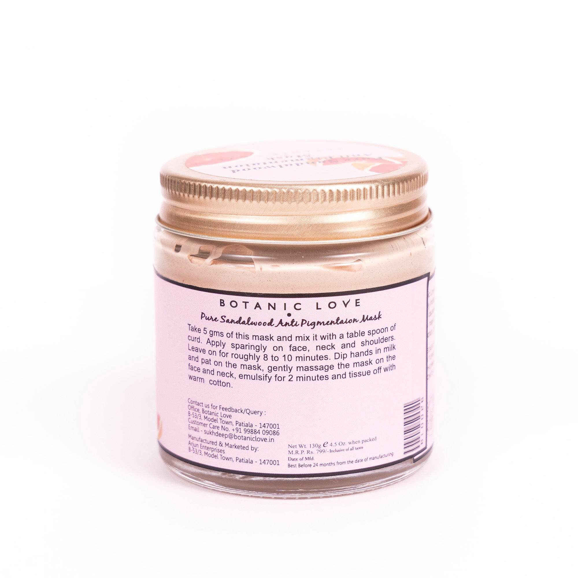 Pure Sandal Anti-Pigmentation Mask